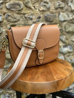 Leather Saddle Bag