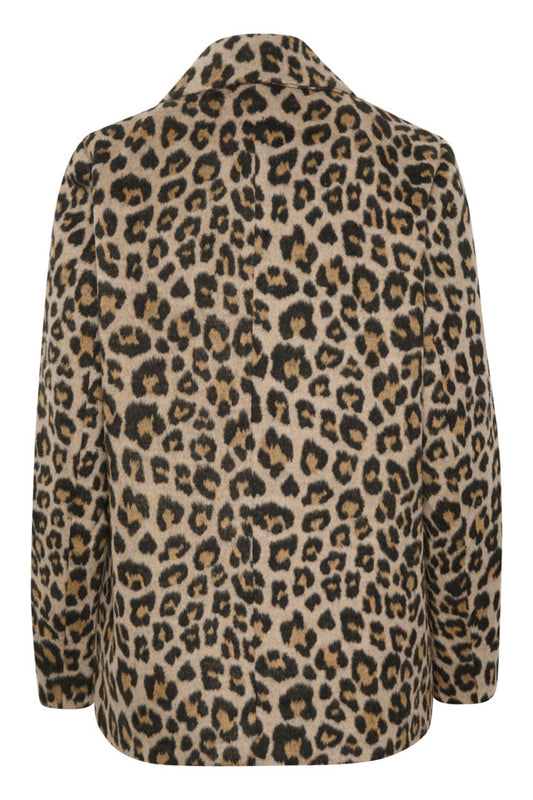 KAFFE 'Valencia' Coat (Leopard)