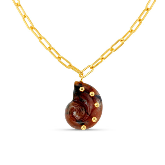 Whether worn with casual or dressy looks, this necklace from ORELIA brings an intriguing, earthy charm that’s sure to catch the eye.
