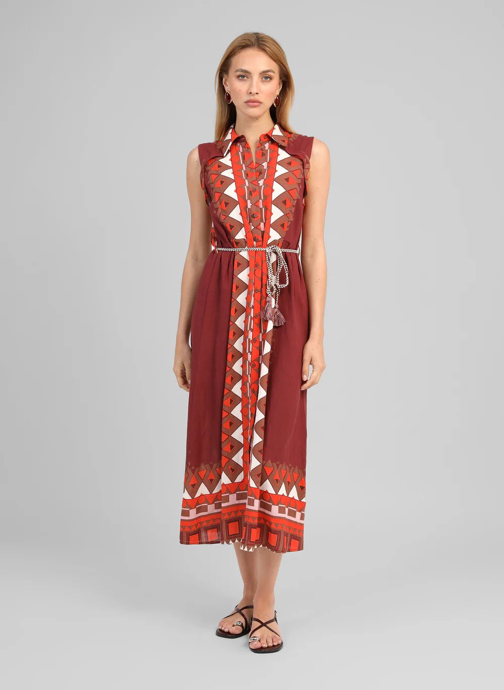AN'GE "Ocharmy Dress" (Multi) - ClobR