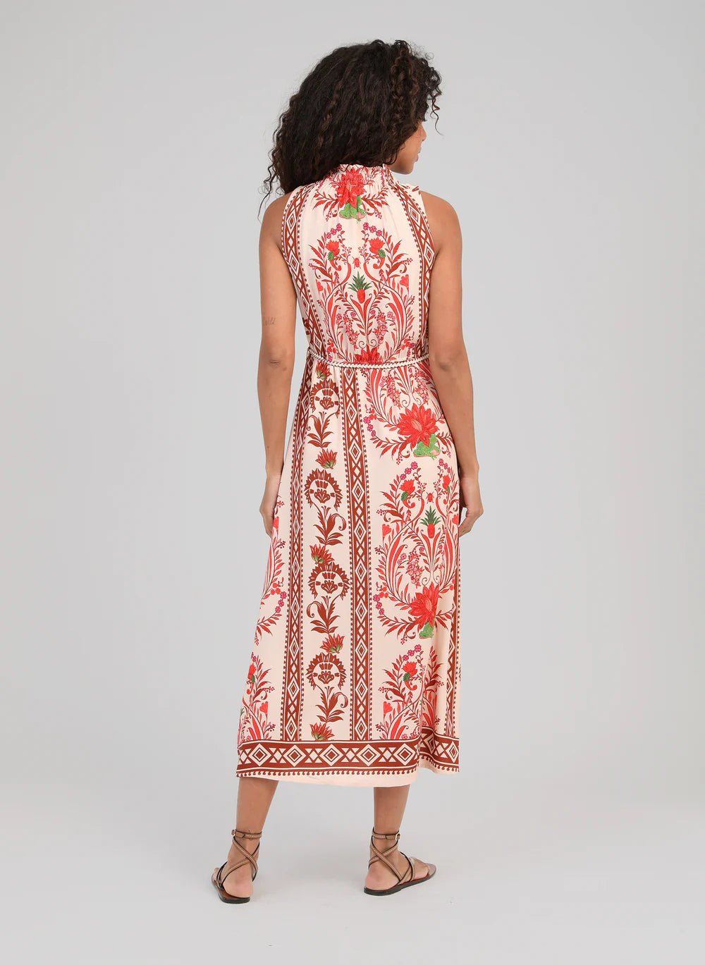AN'GE "Olucia Dress" (Tilana Rouge) - ClobR