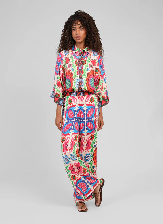 AN'GE "Rossana Trouser" (Illana Multico) - ClobR