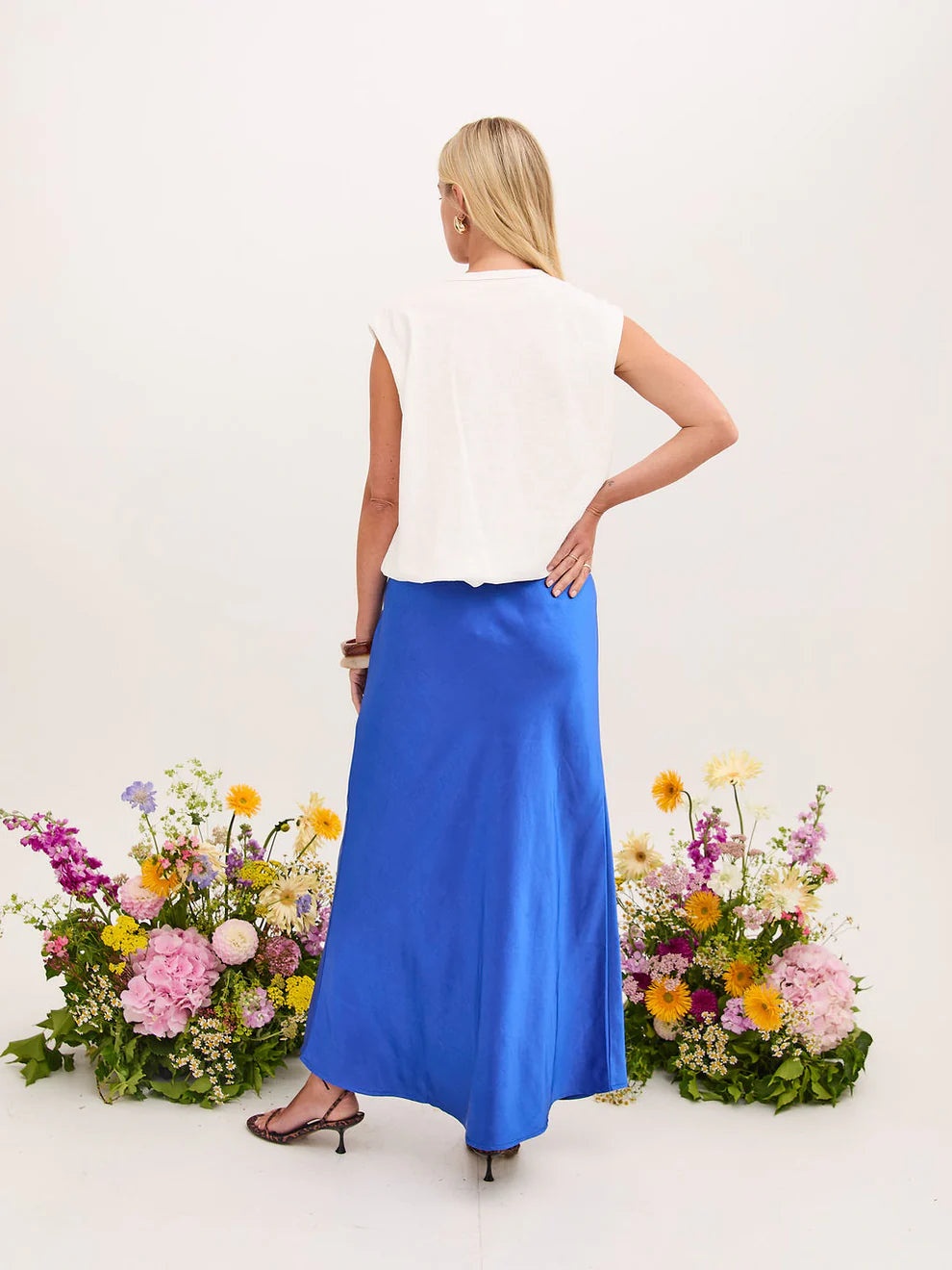 FIKA "Angel Skirt" (Cobalt Blue/Red)