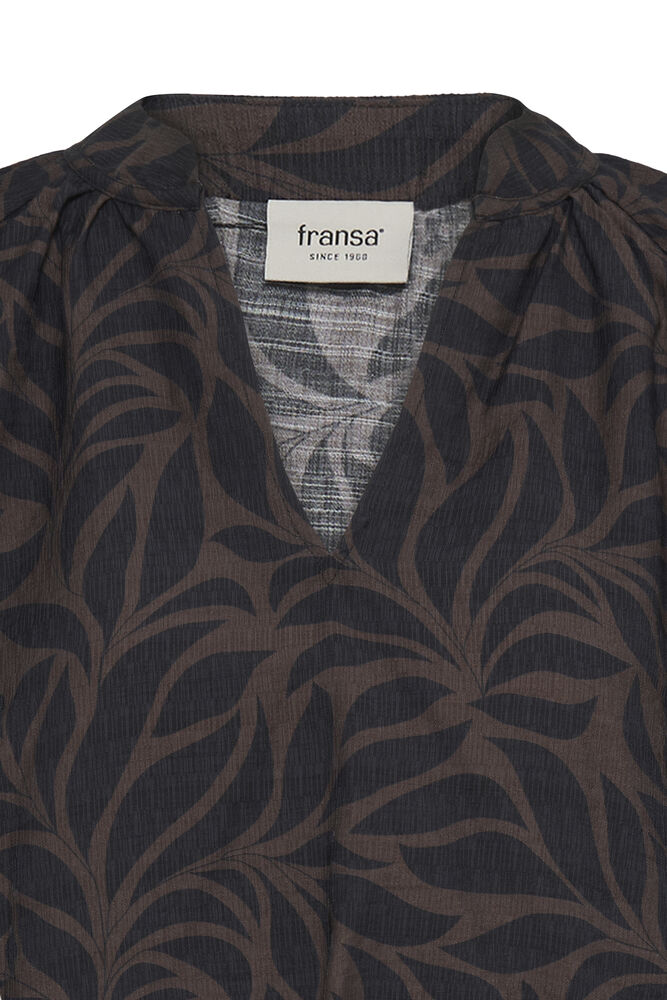 FRANSA "FRAriana Blouse " (Hot Fudge)