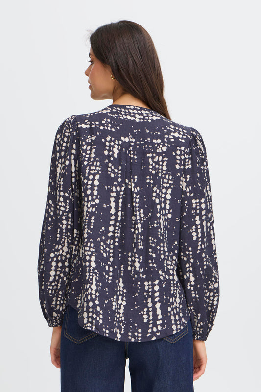 FRANSA "FRAriana Blouse 4" (Night Sky)