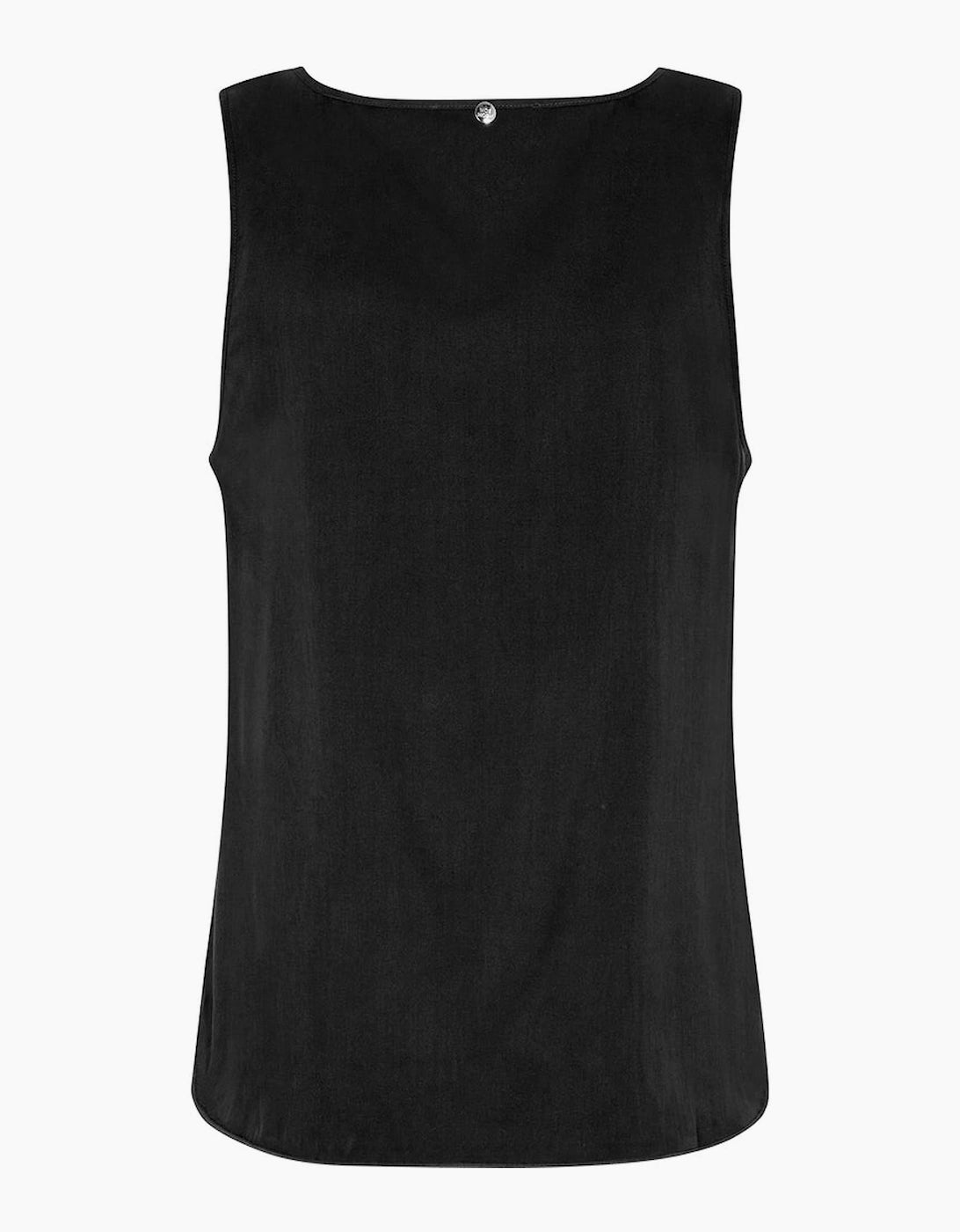 MOS MOSH "MMAstrid V Neck Silk Tank Top" (Ecru/Black/Shadow)