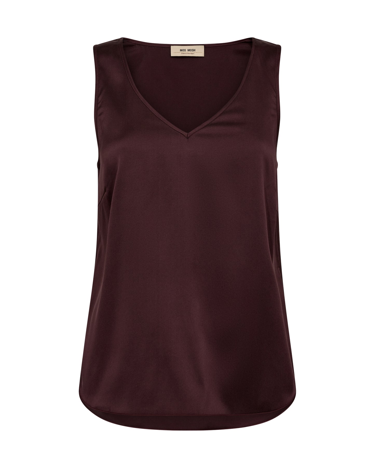 MOS MOSH "MMAstrid Silk Tank" (Fudge)