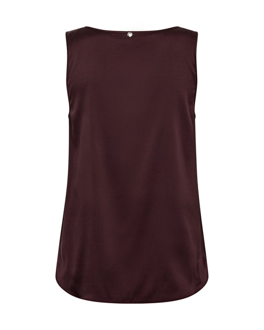 MOS MOSH "MMAstrid Silk Tank" (Fudge)