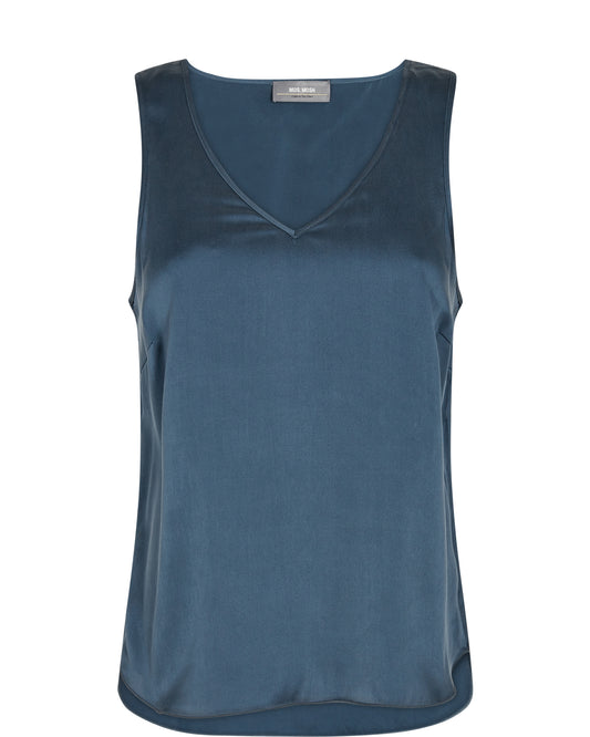 MOS MOSH "MMAstrid Silk Tank" (Navy)