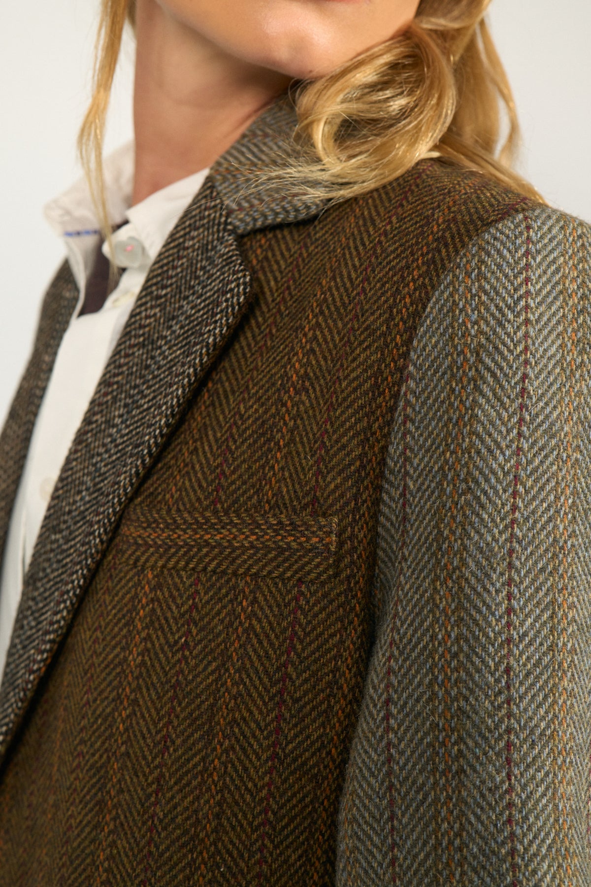 NUMPH "NUAvey Herringbone Blazer" (Polignac)