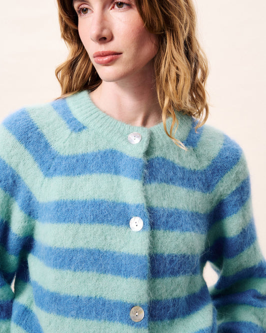 FRNCH "Azure Cardigan" (Bleu Azure)