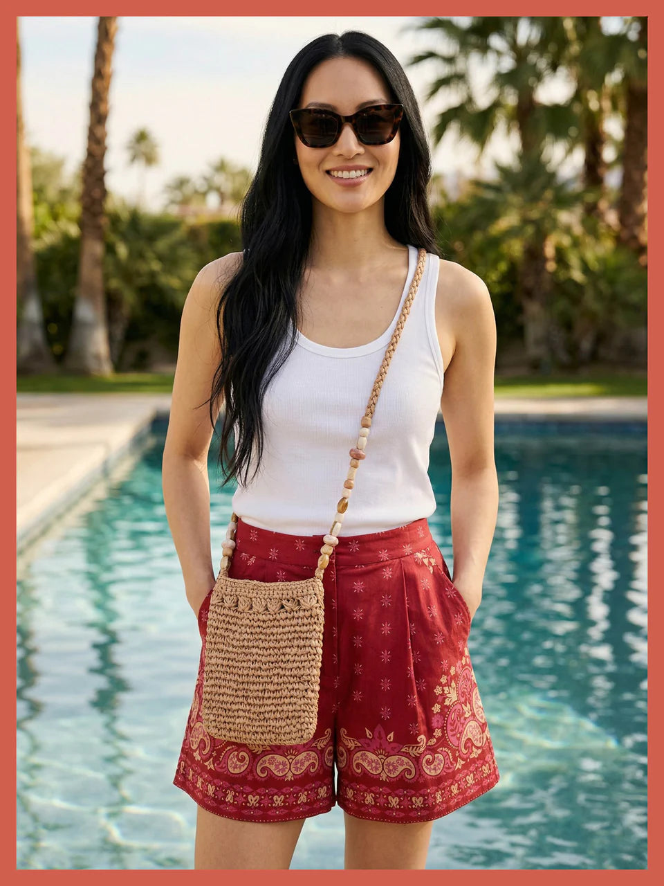 NOOKI "Billie Phone Bag" (Tan)
