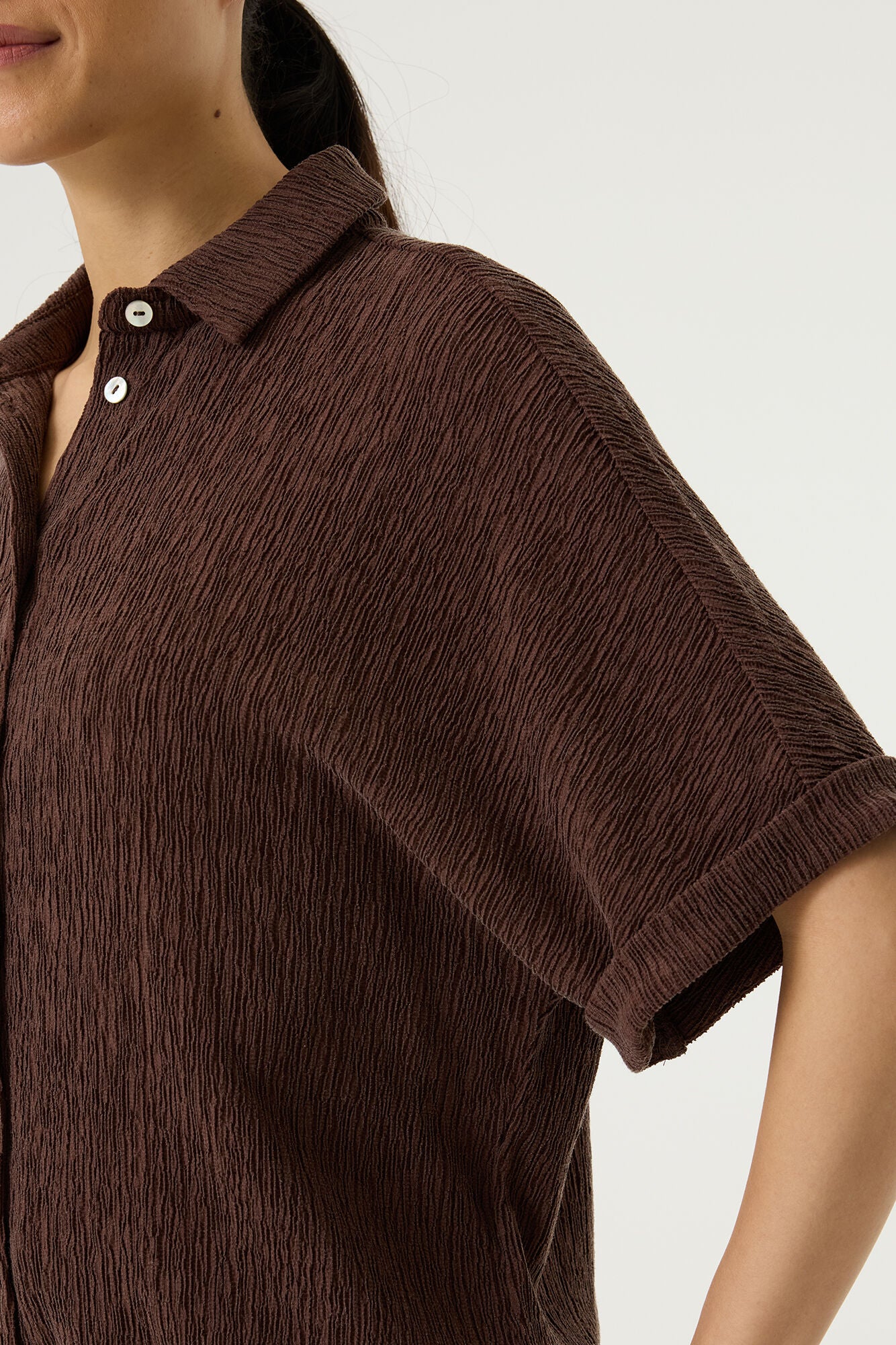 GARCIA "Shirt P260239" (Earth Brown)