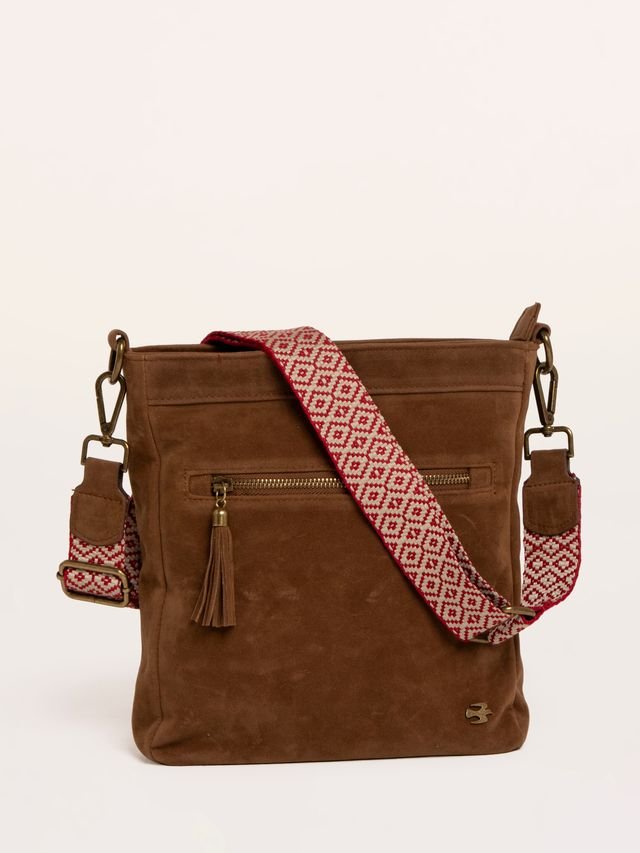 BRAKEBURN "Sierra Cross Body Bag" (Brown) - ClobR