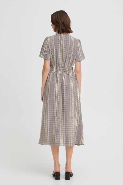 FRANSA FRBronwen Dress ( Black Check)