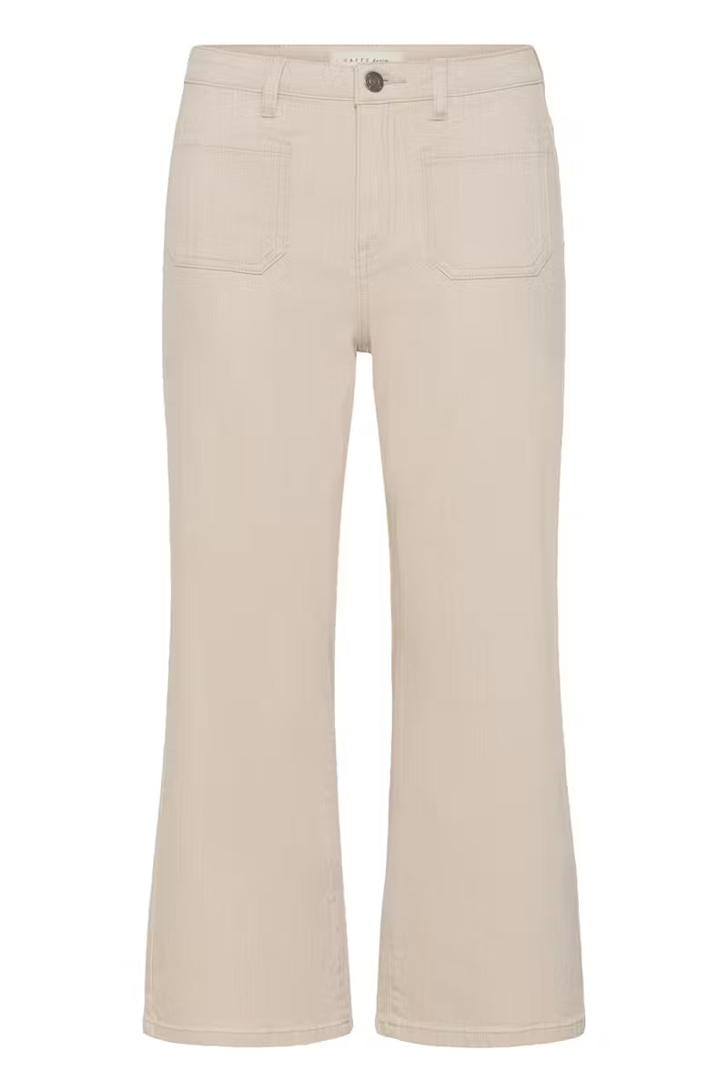 KAFFE "KABrook Cropped Jean" (Moonbeam)