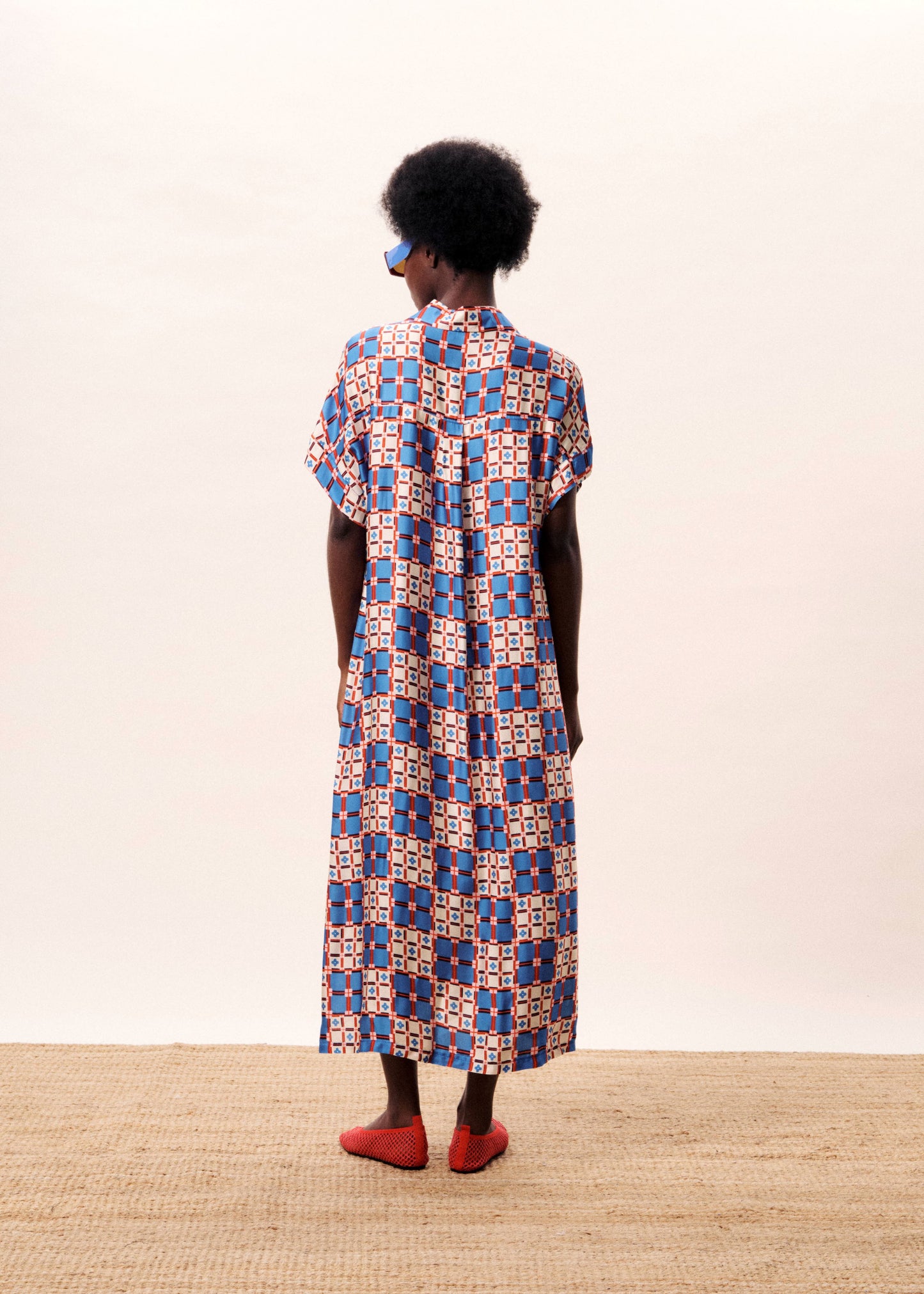 FRNCH " Canopus Dress" (Azulejos)
