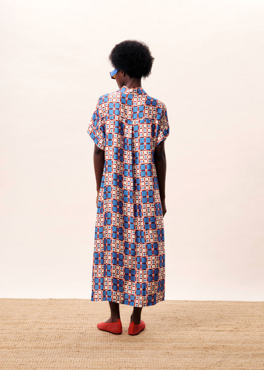 FRNCH " Canopus Dress" (Azulejos)