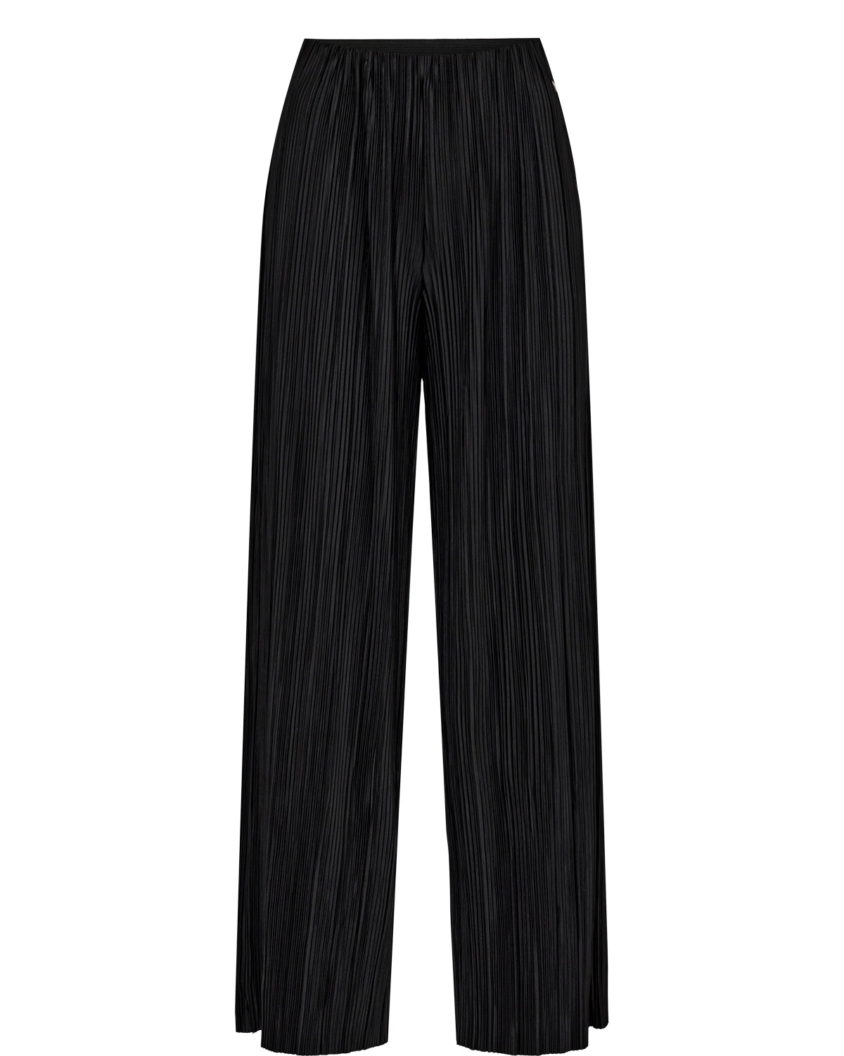 With their loose-fitting design, these pants from Numph are both comfortable and stylish. They are perfect for both everyday wear and more formal occasions. The pants feature a pleated detail that adds a touch of elegance and style to your outfit. High rise and with an elasticated waist these are a really useful piece.