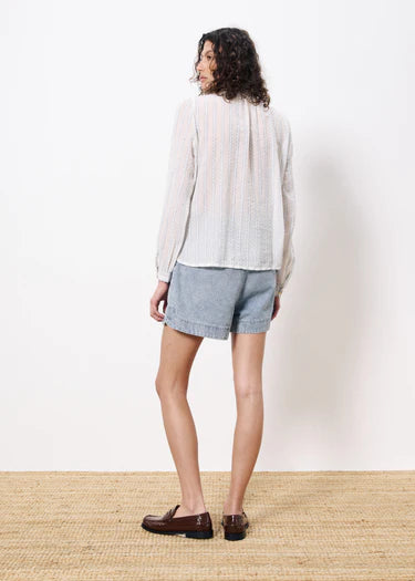 FRNCH "Celena Blouse" (Blanc)