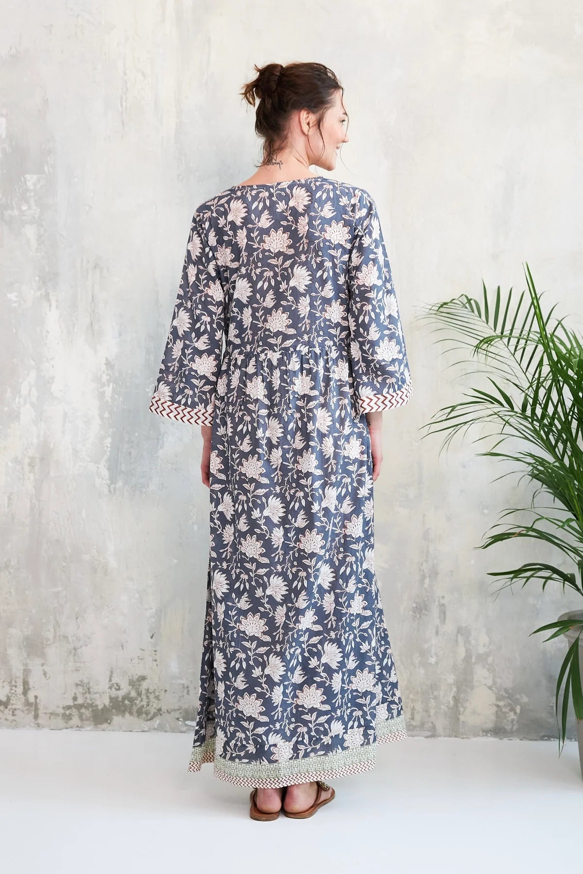 CHICO SOLEIL "Celine Dress" (Blue)