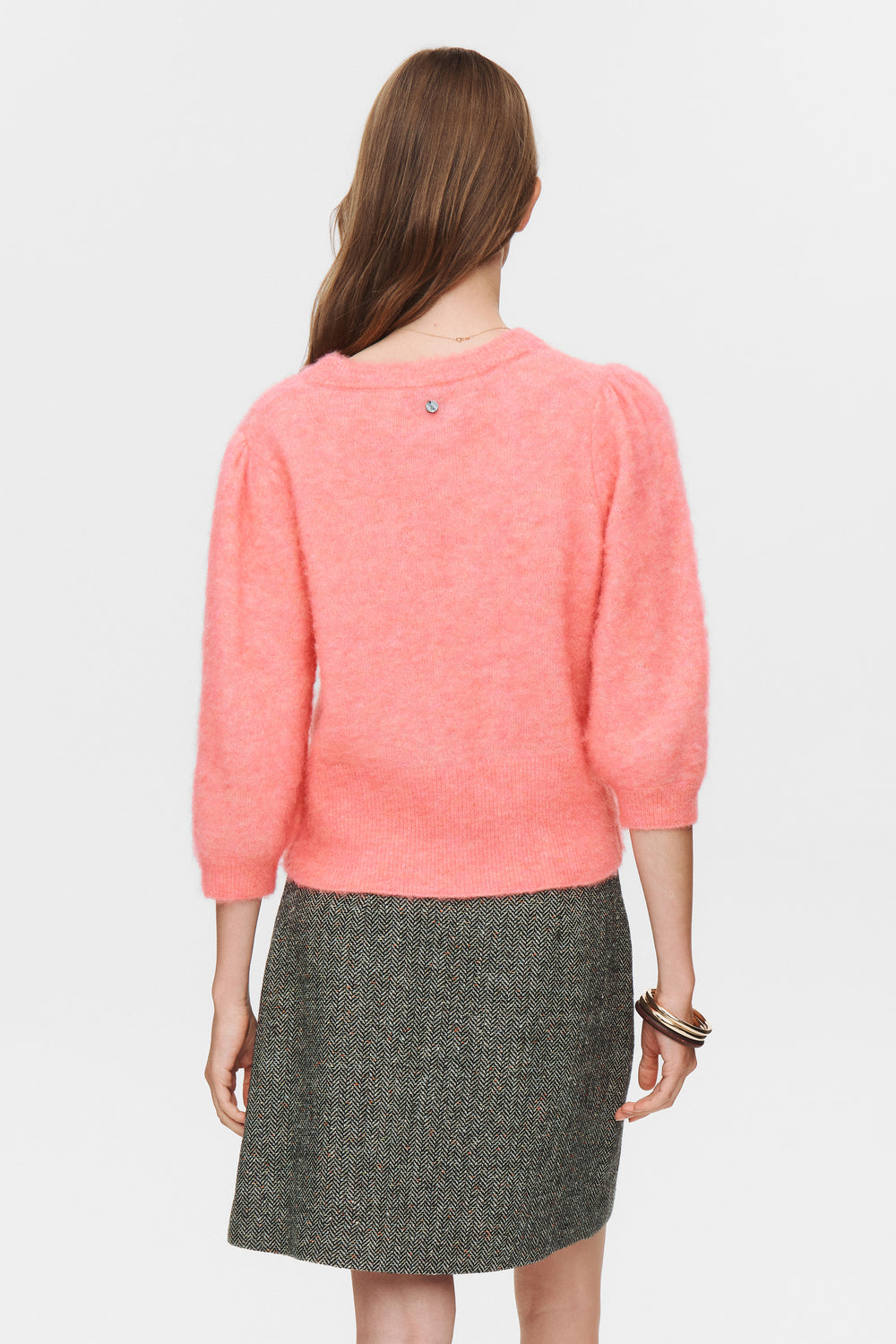 NUMPH "NUSuri Brushes SS Pullover" ( Pink Lemonade)