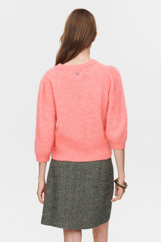 NUMPH "NUSuri Brushes SS Pullover" ( Pink Lemonade)