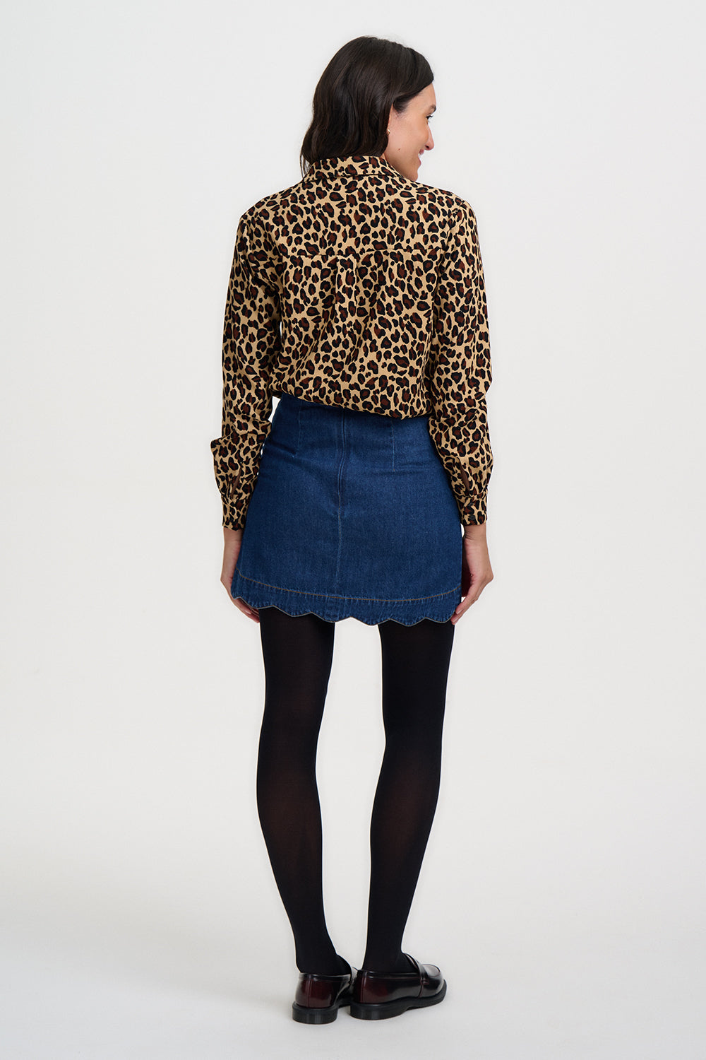 SUGARHILL "Cicely Shirt" ( Leopard Cord)