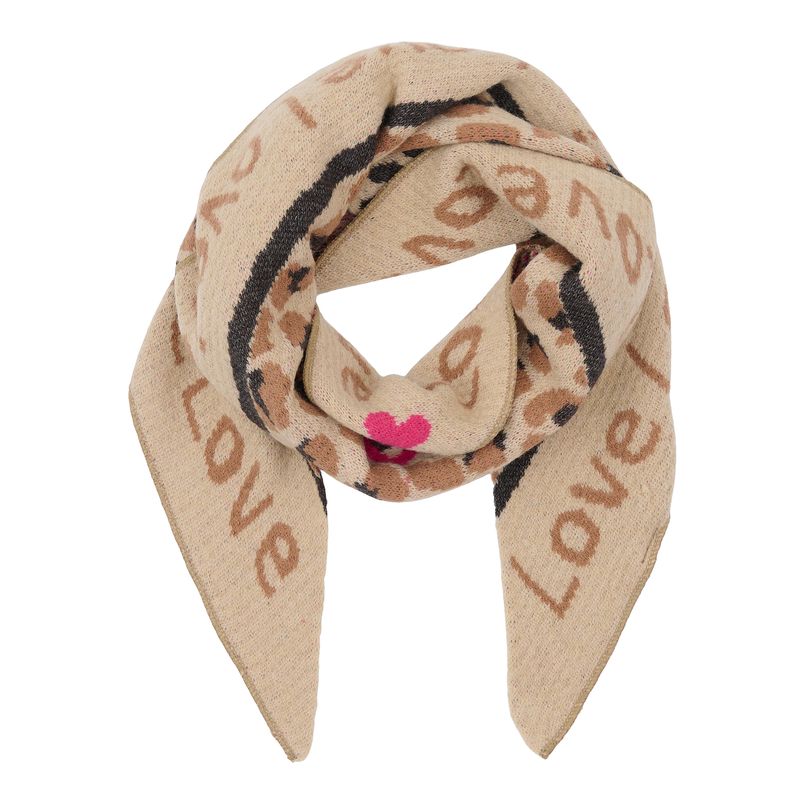 A stunning triangle shaped scarf from Scandi brand MARTA DU CHATEAU in three stunning colours. The khaki colour is in fact cream. Warmer than a normal scarf this adds warmth to any outfit.