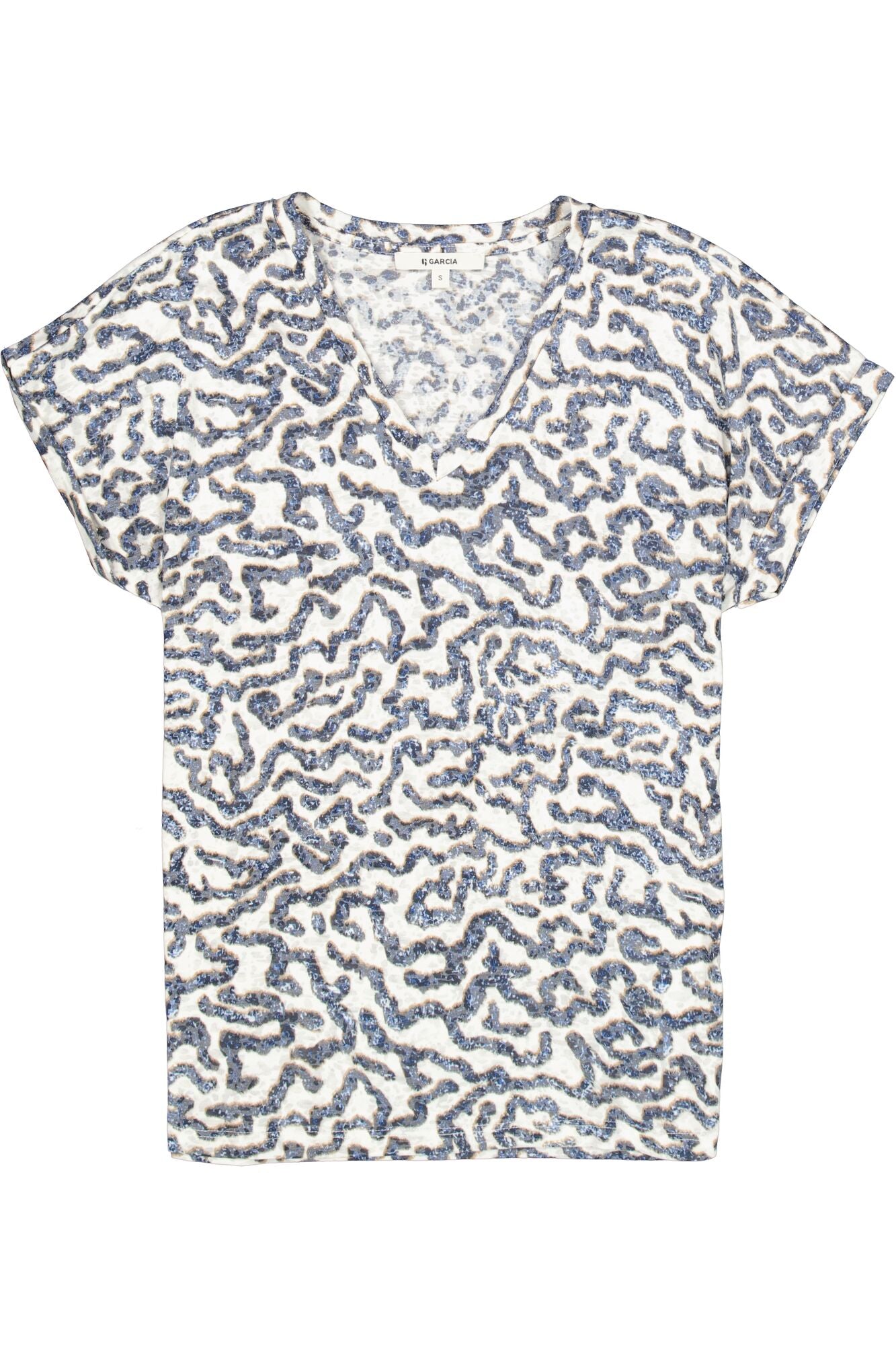 GARCIA "T Shirt O260002" (Summer Cobalt)