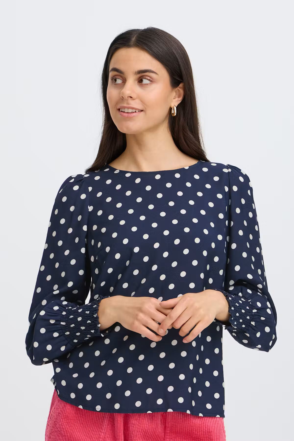 FRANSA "FRDara Blouse" (Salute Dotty)