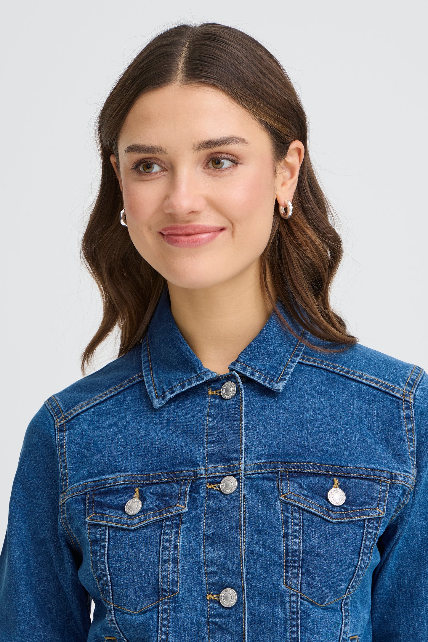 FRANSA "FXDenima Jacket 1"(Mid Blue Denim)