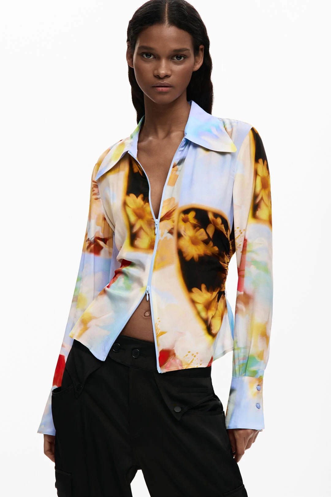 DESIGUAL "Butt Shirt" ( Yellow ) - ClobR