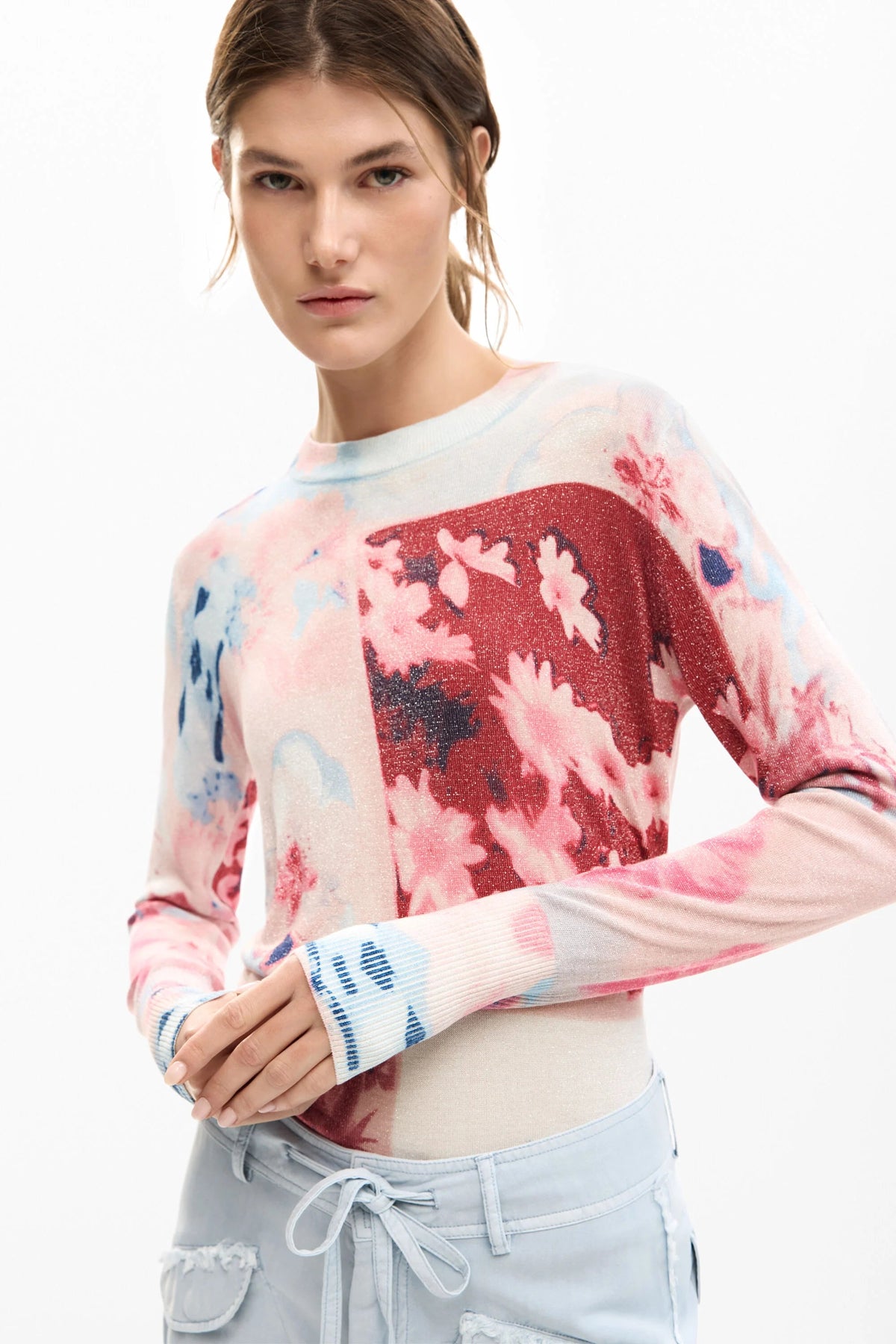 DESIGUAL "Copenhague Jumper" (Ice Pink) - ClobR