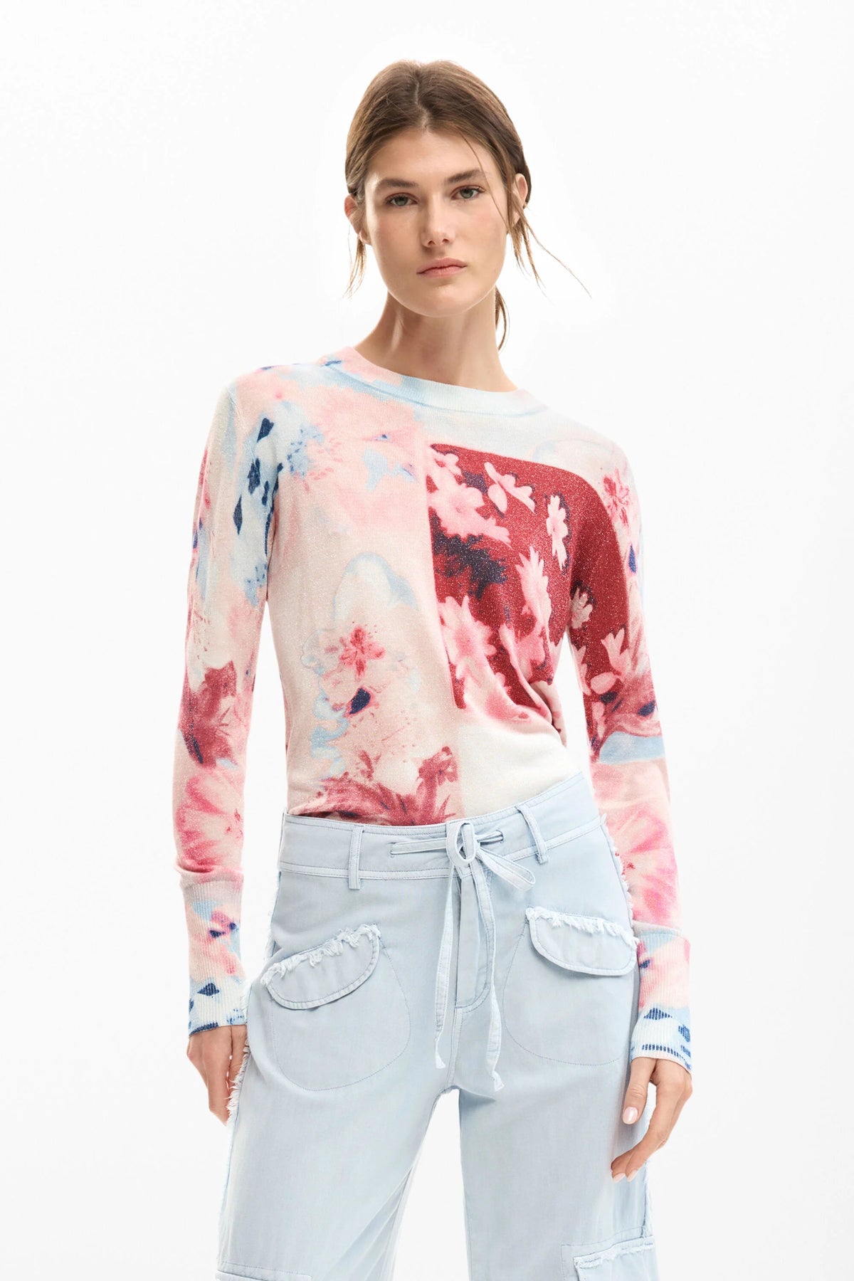 DESIGUAL "Copenhague Jumper" (Ice Pink) - ClobR