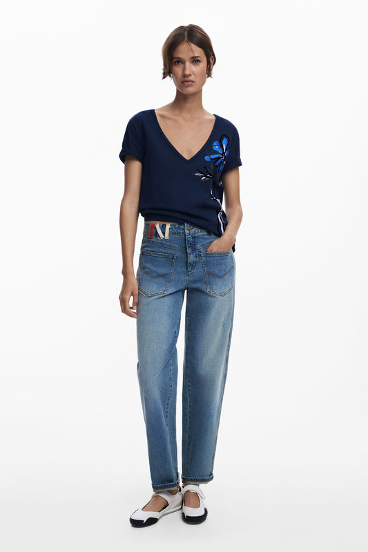DESIGUAL "Dumas T Shirt" (Navy)