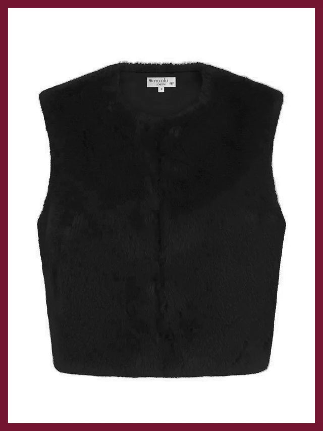 Nooki "Edelweiss  Gilet (Black)