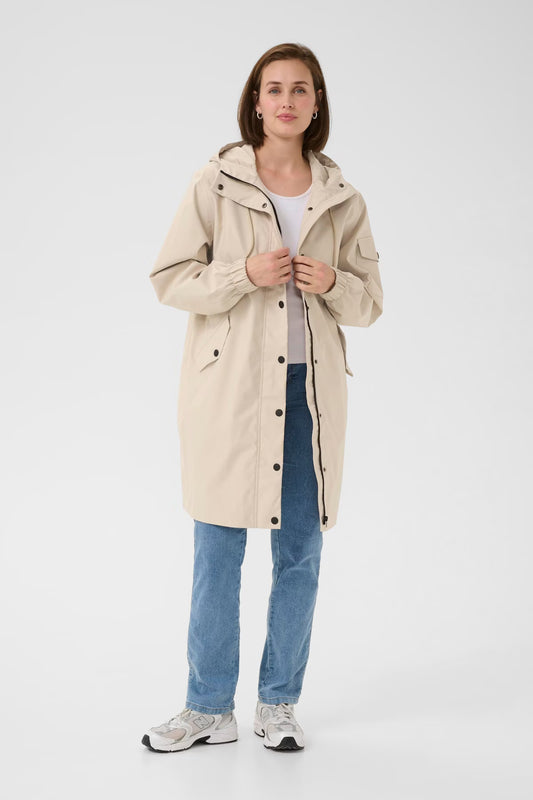 KAFFE "KAEnnie Coat" (Feather Gray)