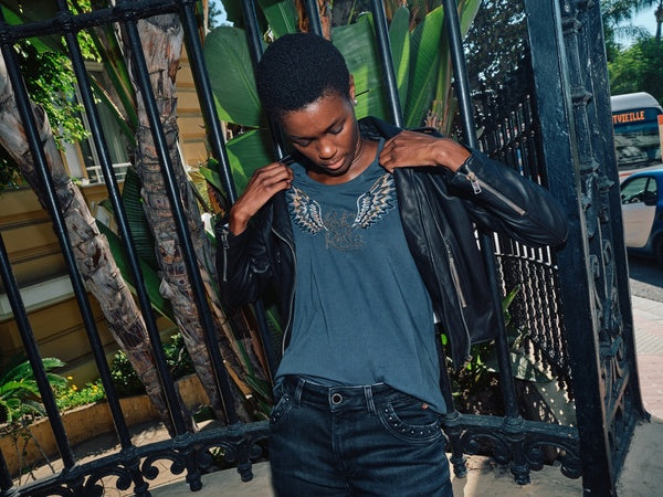 MOS MOSH "MMFaye Short Sleeved Tee" (Salute Navy)