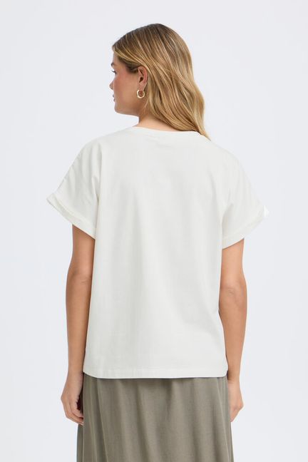 FRANSA " FRFeba Tee 1" (Whisper white)