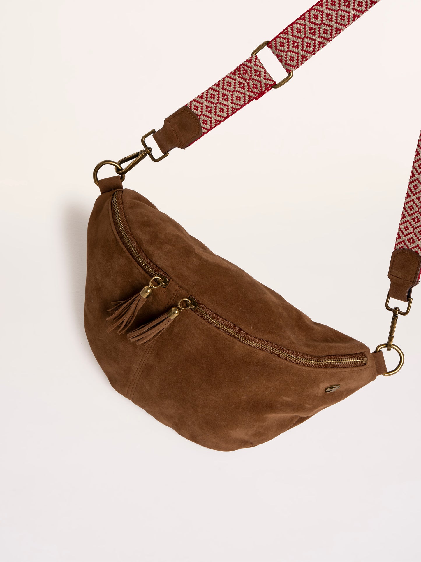 BRAKEBURN "Florence Brown Sling Bag" (Brown)