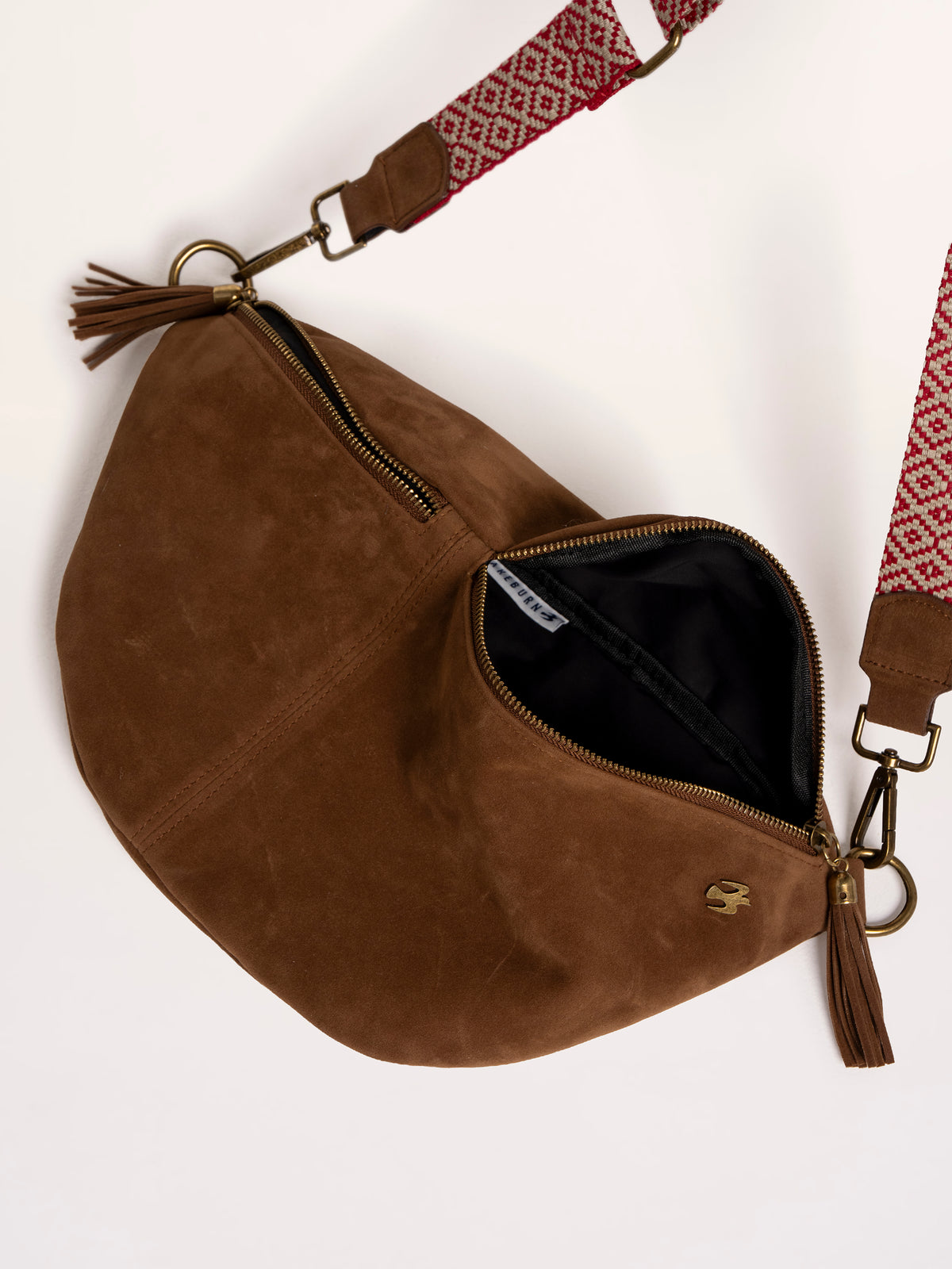 BRAKEBURN "Florence Brown Sling Bag" (Brown)
