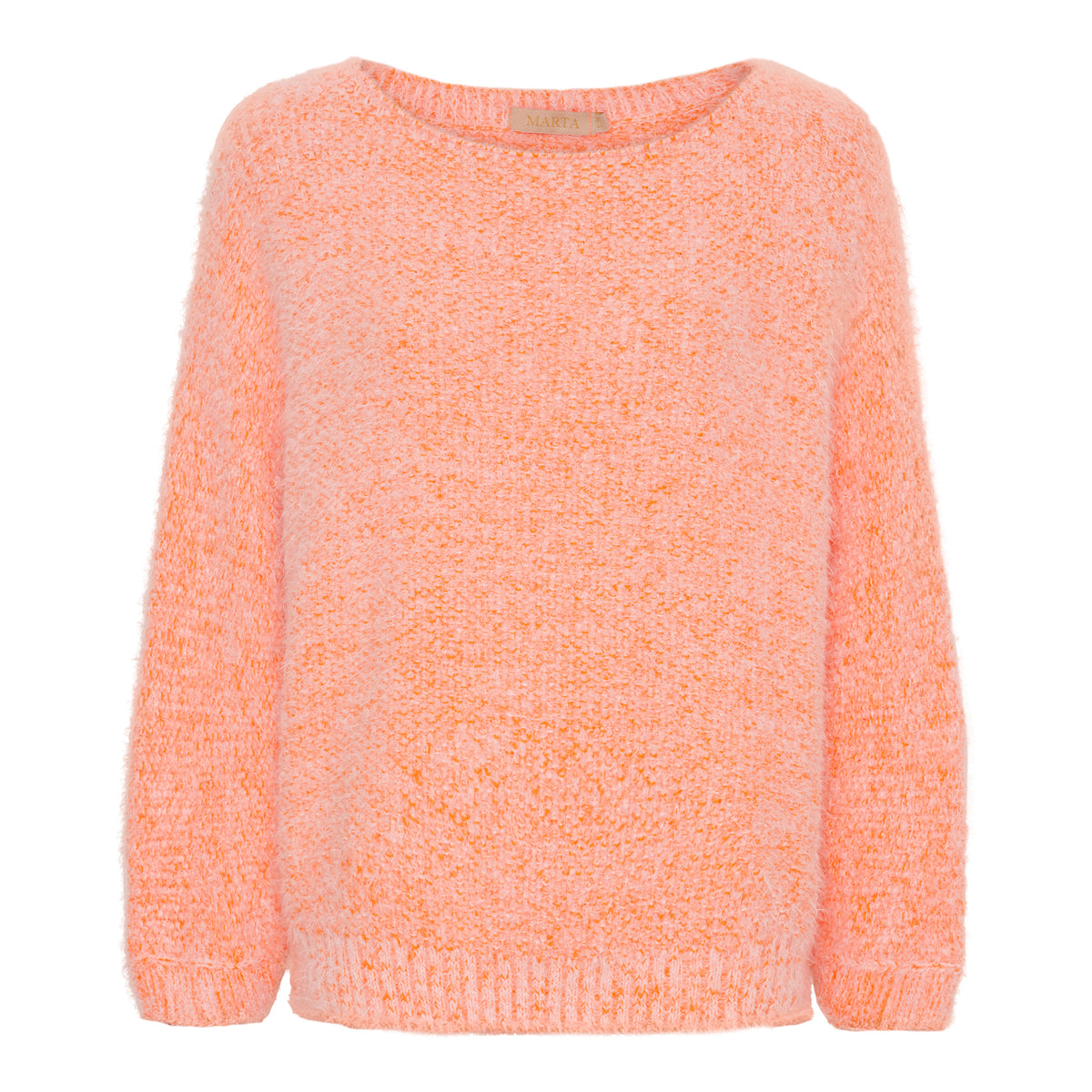 This great knit by MARTA DU CHATEAU is fabulous value for money ! The softest of fabrics in a batwing style knit in lots of amazing colours. The fit is true to size for an oversized piece.