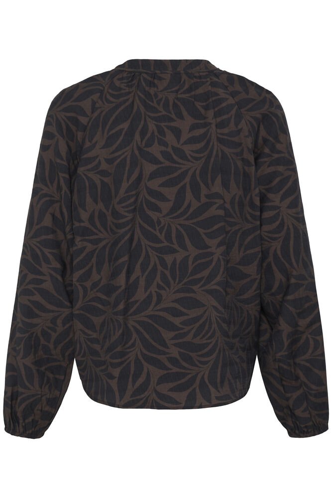FRANSA "FRAriana Blouse " (Hot Fudge) - ClobR