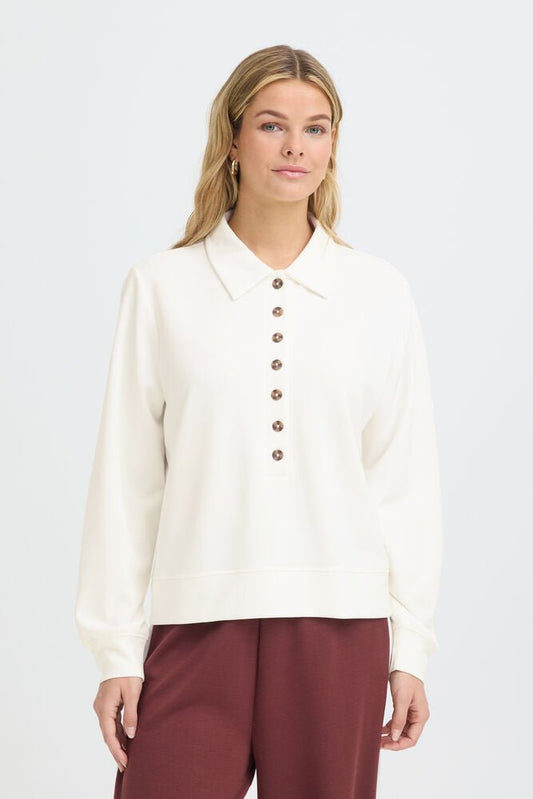 FRANSA "FRAurora Pullover 20" (Whisper White) - ClobR