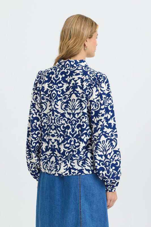 FRANSA "FRLeli Shirt" (Blue Depth) - ClobR