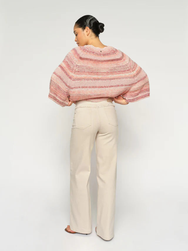 MOS MOSH "MMColette Fringe Jeans" (Clay)