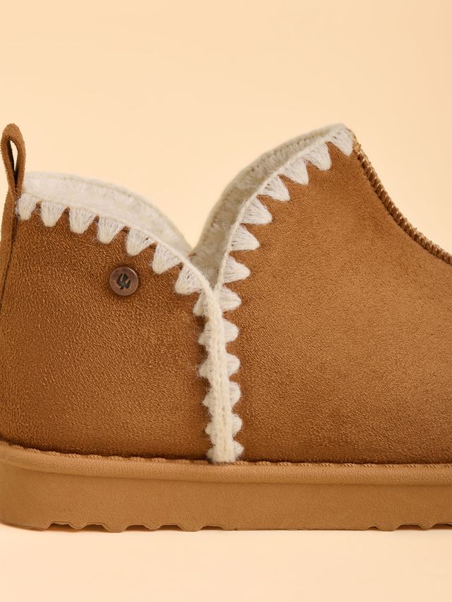 BRAKEBURN "Frosty Morning Slipper" (Tan)