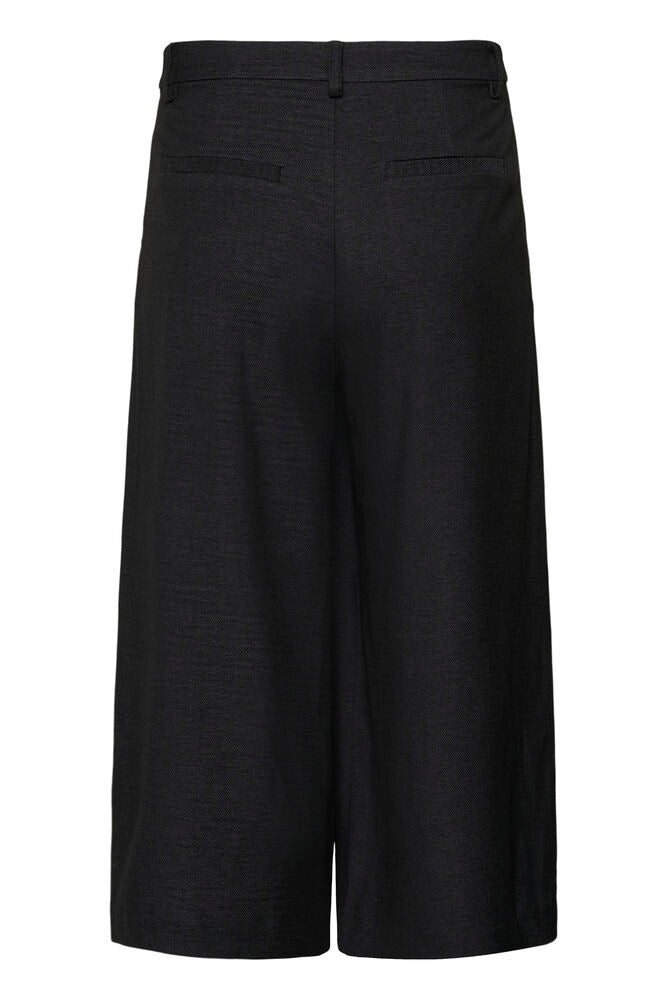 KAFFE "KAGabby Culotte Pants"(Dark Grey Melange)