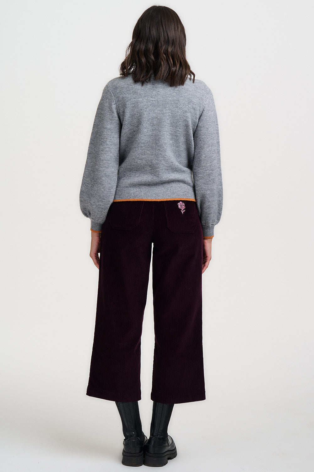 SUGARHILL "Glinda Cardigan" (Grey Melange)
